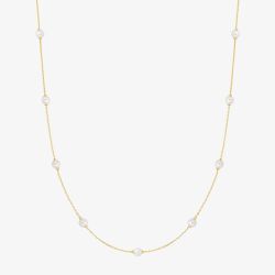 Ania Haie Miss Dainty 14ct Gold Plated Multi Shell Pearl Necklace N065-03G