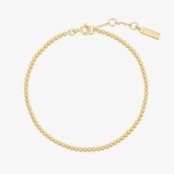 Ania Haie Chill Voyager 14ct Gold Plated Beaded Bracelet B063-03G
