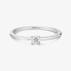 Ania Haie Sunny Sparkler Sterling Silver Cubic Zirconia Stacking Ring R064-01H