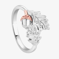 Clogau Royal Oak Leaf Ring 3SROKDR