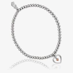 Clogau Tree Of Life Heart Bead Bracelet 3SBB7