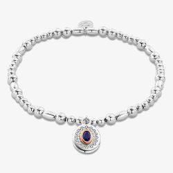 Clogau Princess Diana Sapphire Affinity Bead Bracelet 3SAFF0068