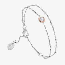 Clogau Celebration Double Chain Bracelet 3SCLC0061