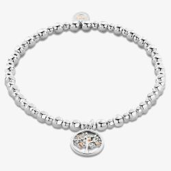 Clogau Tree Of Life 9ct Two Tone Tree Circle Bracelet 3SBB102R