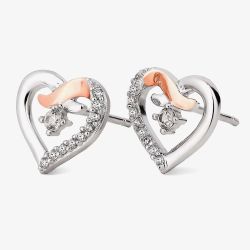Clogau Kiss Stud Earrings 3SCGKSE