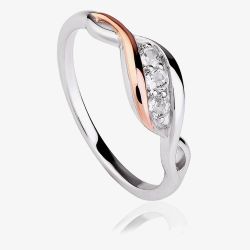 Clogau Past Present Future Ring 3SPPFR