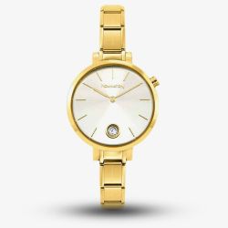 Nomination Composable CLASSIC Paris Gold Tone Watch 076035/017