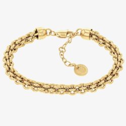 Tommy Hilfiger Gold Plated Intertwined Chain Bracelet 2780842