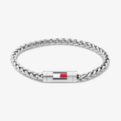 Tommy Hilfiger Stainless Steel Plaited Chain Bracelet 2790743