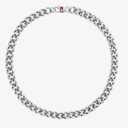 Tommy Hilfiger Wild Mens Stainless Steel Chain Necklace 2790614