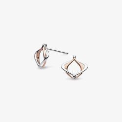 Kit Heath Two-Tone Alicia Stud Earrings 40019RRP