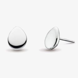 Kit Heath Sterling Silver Coast Pebble Stud Earrings  40186RP