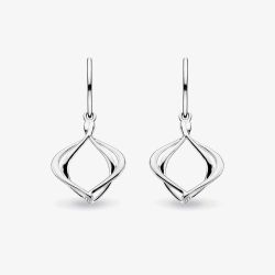 Kit Heath Sterling Silver Alicia Entwine Drop Earrings  60018RP