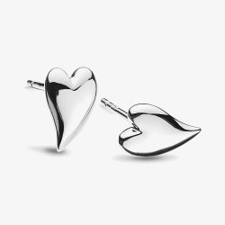 Kit Heath Desire Kiss Mini Heart Stud Earrings 40BK