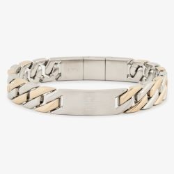 Emporio Armani Stainless Steel ID Bracelet EGS3314040