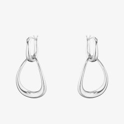 Georg Jensen Offspring  Interlocked Dropper Earrings 10012754