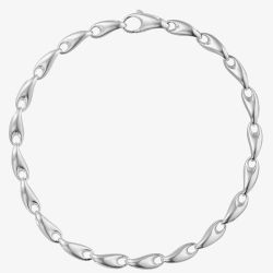 Georg Jensen Reflect Sterling Silver Chain Bracelet 20001097000