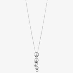 Georg Jensen Moonlight Grapes Sterling Silver Necklace 20000662