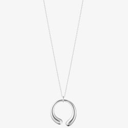 Georg Jensen Mercy Sterling Silver Large Necklace 10015343