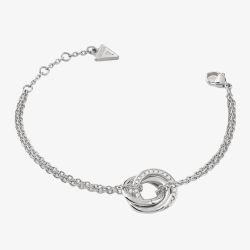Guess Perfect Intertwined Hoop Knot Bracelet JUBB04063JW RH