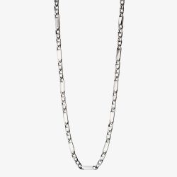 Fred Bennett Stainless Steel Bar Chain Necklace N4281