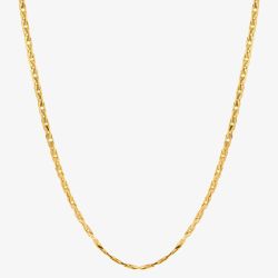 Fred Bennett Everyday Unity Gold Plated Anchor Chain Necklace N4565