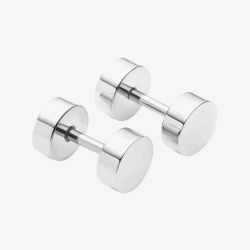 Fred Bennett Plain Round Stud Earrings E6285
