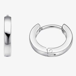 Fred Bennett Stainless Steel Smaller Fit Hoop Earrings E6742