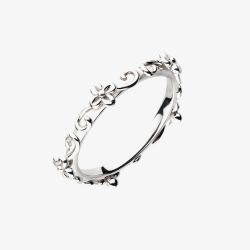 Kit Heath Blossom Flyte Honey Flower Narrow Band Ring 20330RP