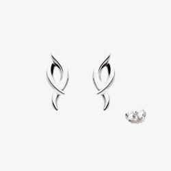 Kit Heath Entwine Twine Twist Stud Earrings 40223RP