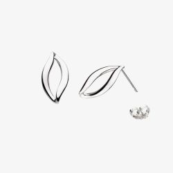 Kit Heath Entwine Twine Link Stud Earrings 41141RP