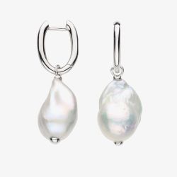 Kit Heath Revival Baroque Pearl Multi-Wear Hoop Earrings 50171FP