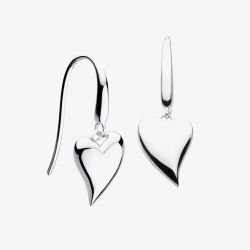 Kit Heath Desire Cherish Heart Drop Earrings 60507RP
