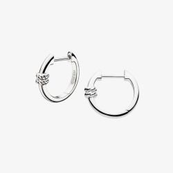 Kit Heath Marina Rope Bar Hoop Earrings 61090RP