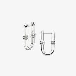Kit Heath Marina Rope Bar Link Hoop Earrings 61091RP