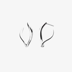 Kit Heath Entwine Twine Link Hoop Earrings 61141RP