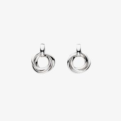 Kit Heath Bevel Trilogy Stud Drop Earrings 6168RP