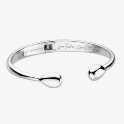 Kit Heath Coast Pebble Smooth Hinged Bangle 70152RPML