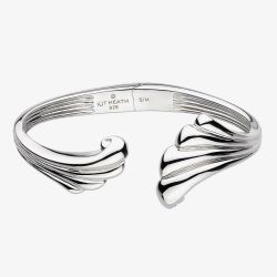Kit Heath Océane Shell Echo Grande Hinged Bangle 71215RP
