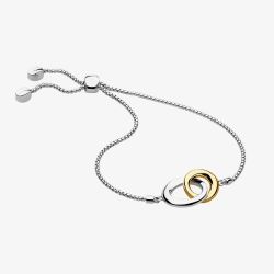 Kit Heath Bevel Cirque Link Golden Toggle Bracelet 7187GRP