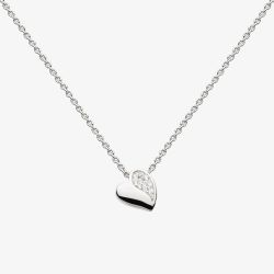 Kit Heath Miniatures Sweet Heart Pavé 17 Inch Necklace 90032CZ