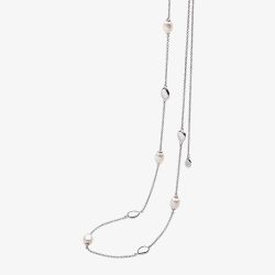 Kit Heath Coast Pebble Pearl 23-32 Inch Station Chain 90169FP