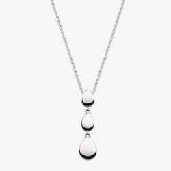 Kit Heath Coast Pebbles Triple Linking Pebbles 18 Inch Necklace 90209RP