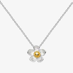 Kit Heath Blossom Wood Rose 18 Inch Necklace 90308GRP