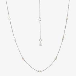 Kit Heath Revival Classic Pearl Round Pearl 18 Inch Station Necklace 90430FP