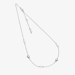 Kit Heath Desire Kiss Pearl 18 Inch Station Necklace 90515FP