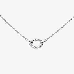 Kit Heath Marina Rope Twist Oval Mini 17 Inch Necklace 91073RP