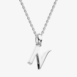 Kit Heath Signature Skript Capital N 18 Inch Necklace 9198RPN