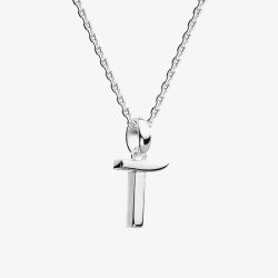 Kit Heath Signature Skript Capital T 18 Inch Necklace 9198RPT