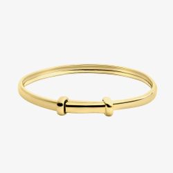 Little Star Elara 9ct Yellow Gold Baby Bangle LSB0616